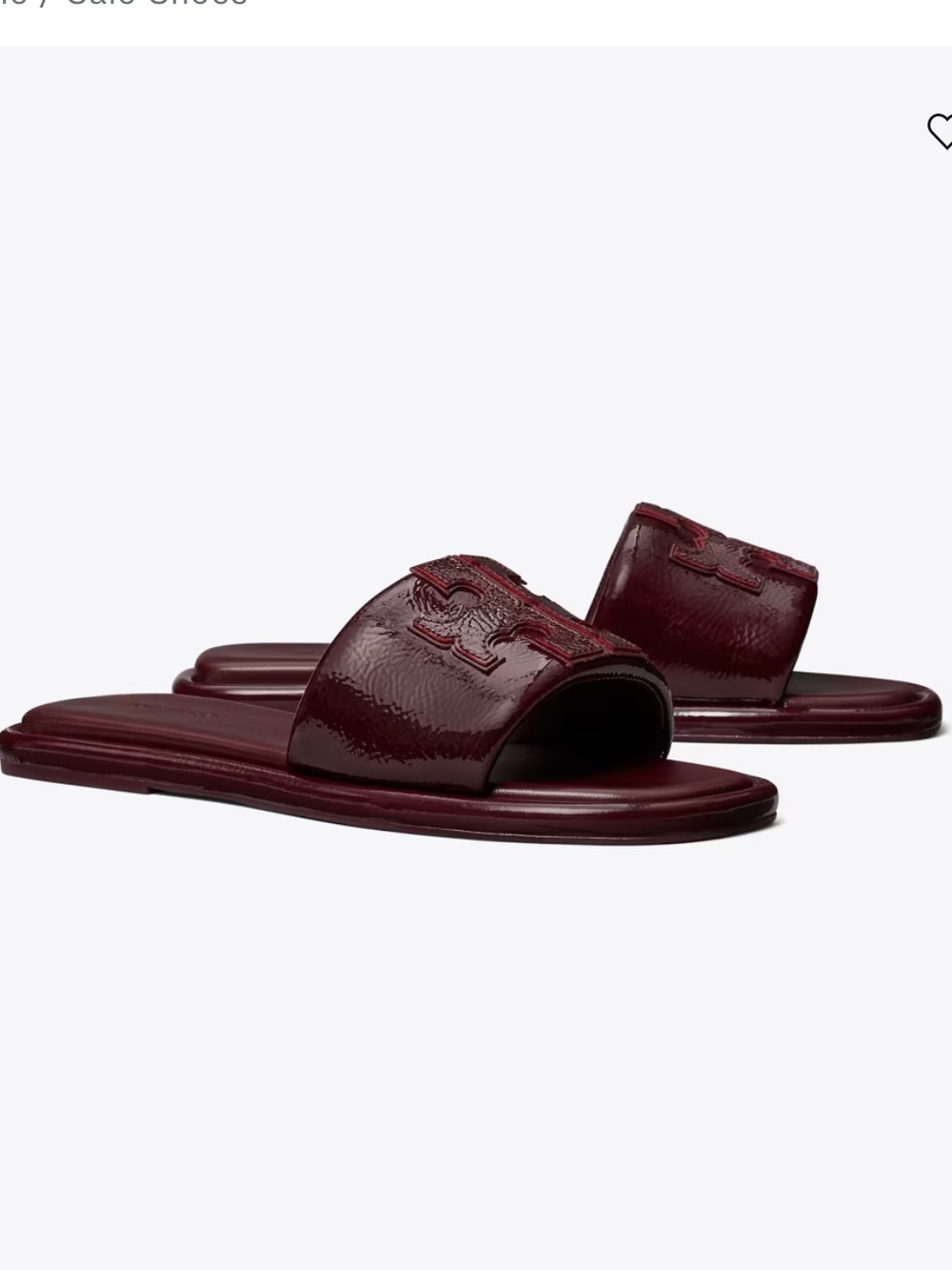 Tory Burch DOUBLE T SPORT SLIDE